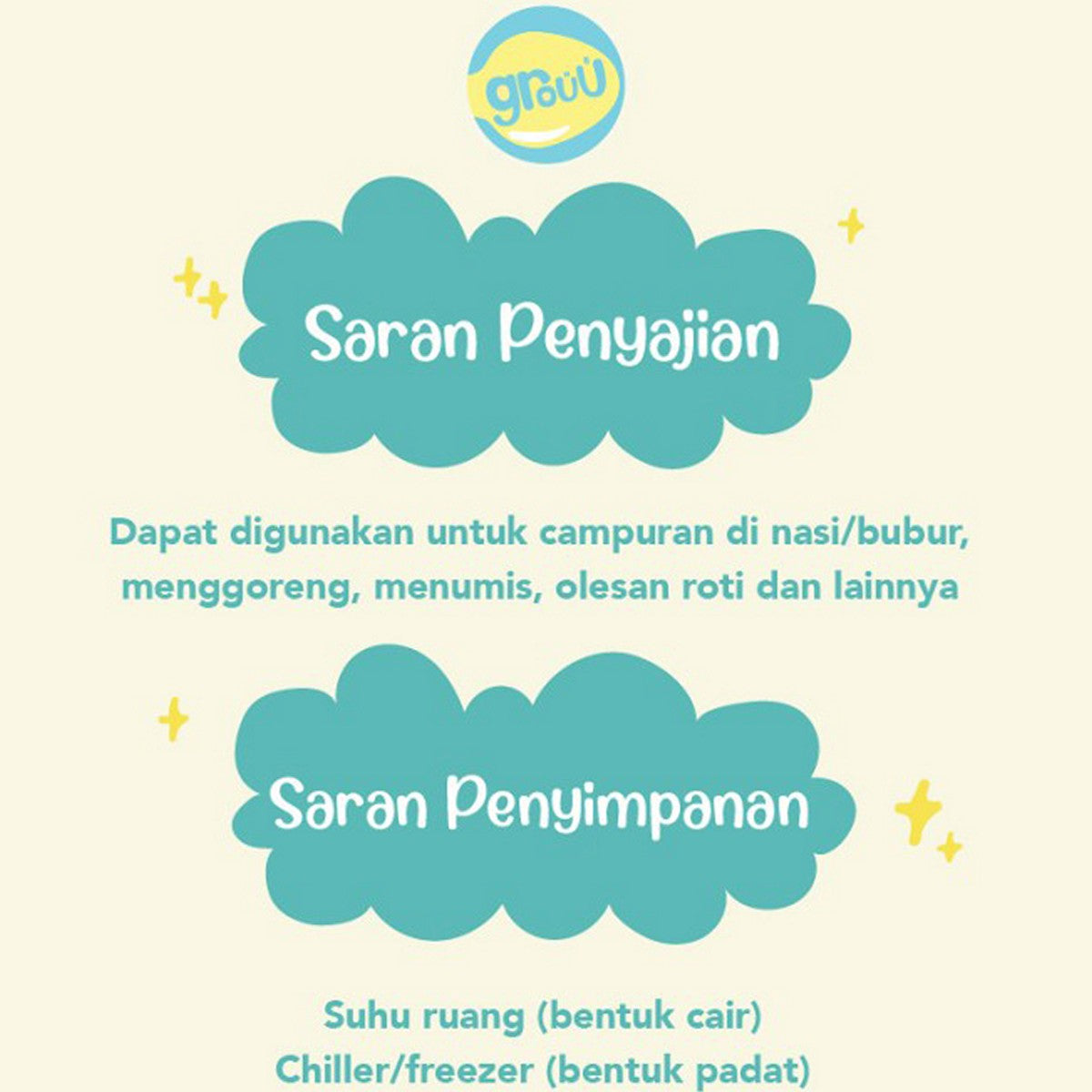 GROUU Ghee Clarified Butter Mentega 100ml BB Booster Bayi Anak 6+ MPASI