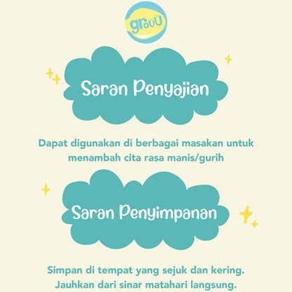 GROUU 145ml Soy Sauce Kecap Asin Manis Sweet Cooking MPASI Bayi Anak Bumbu