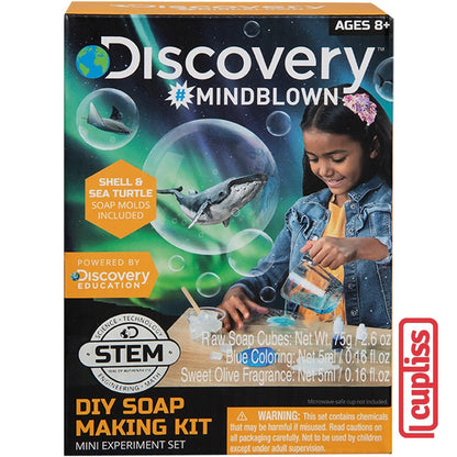 Discovery Mindblown 1423000891 DIY Soap Making Kit Mini Experiment Set STEM