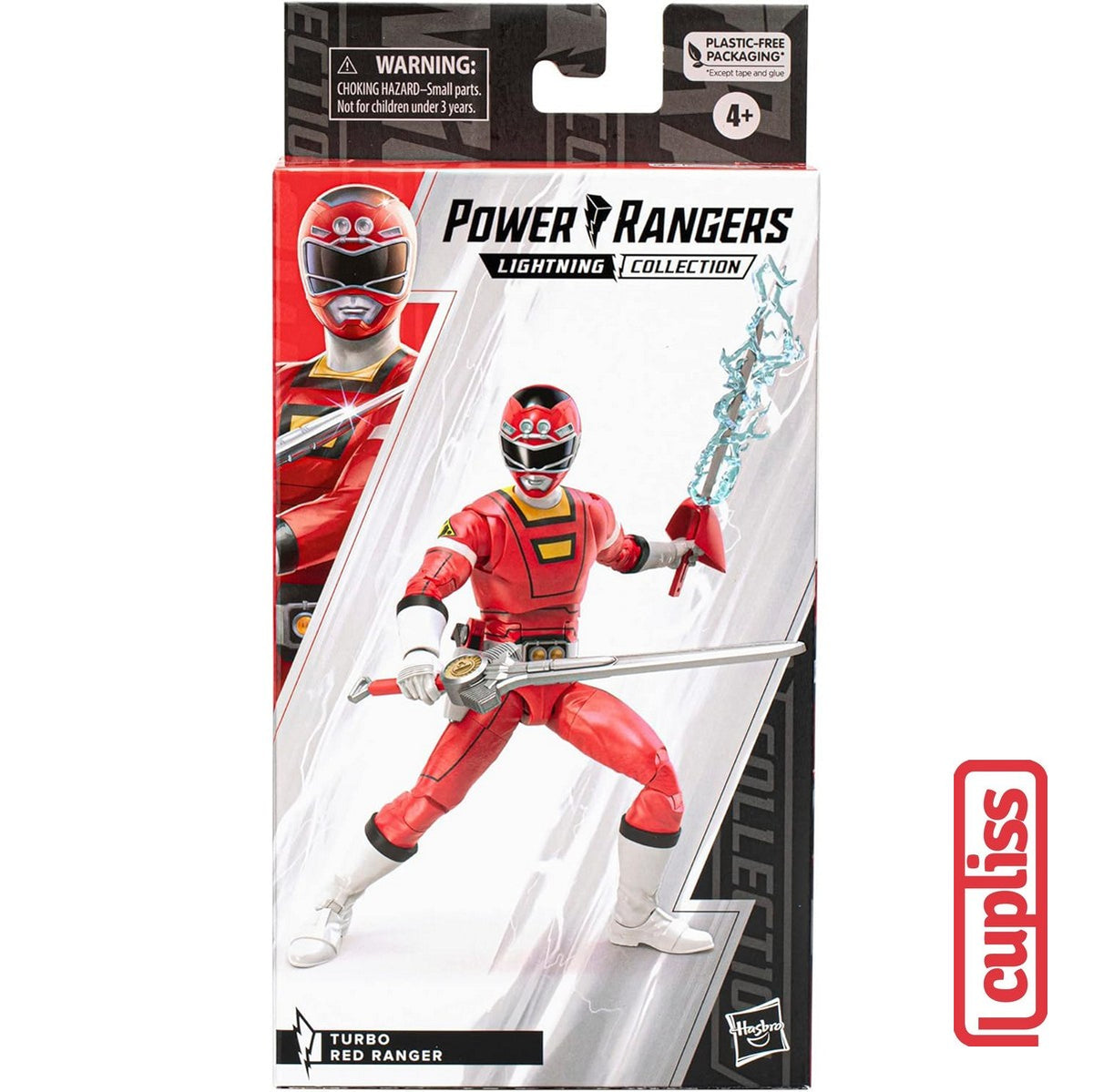 Hasbro Power Rangers F8211 Turbo Red Ranger Lightning Collection