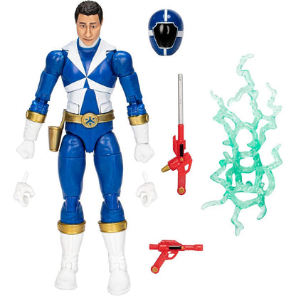 Hasbro Power Rangers F8212 Lightspeed Rescue Blue Ranger Lightning Collection