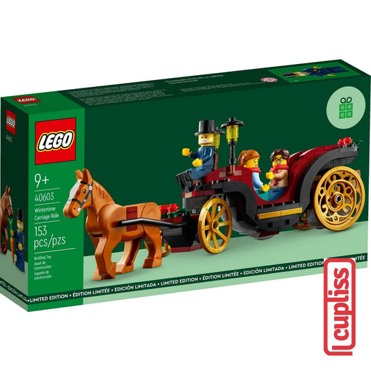 LEGO Seasonal 40603 Wintertime Carriage Ride Christmas