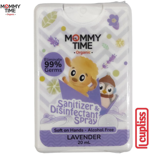 Mommy Time Hand Sanitizer Spray Lavender 20ml Bayi Baby Antibacterial