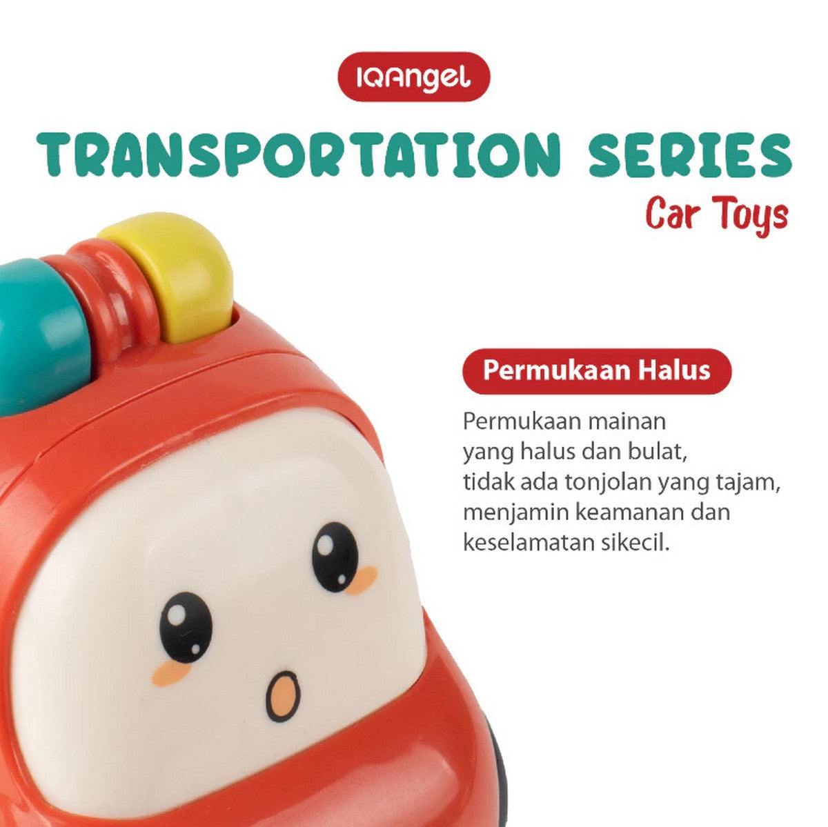 IQANGEL Car Toys New IQ920C Mainan Edukasi Anak IQ Angel