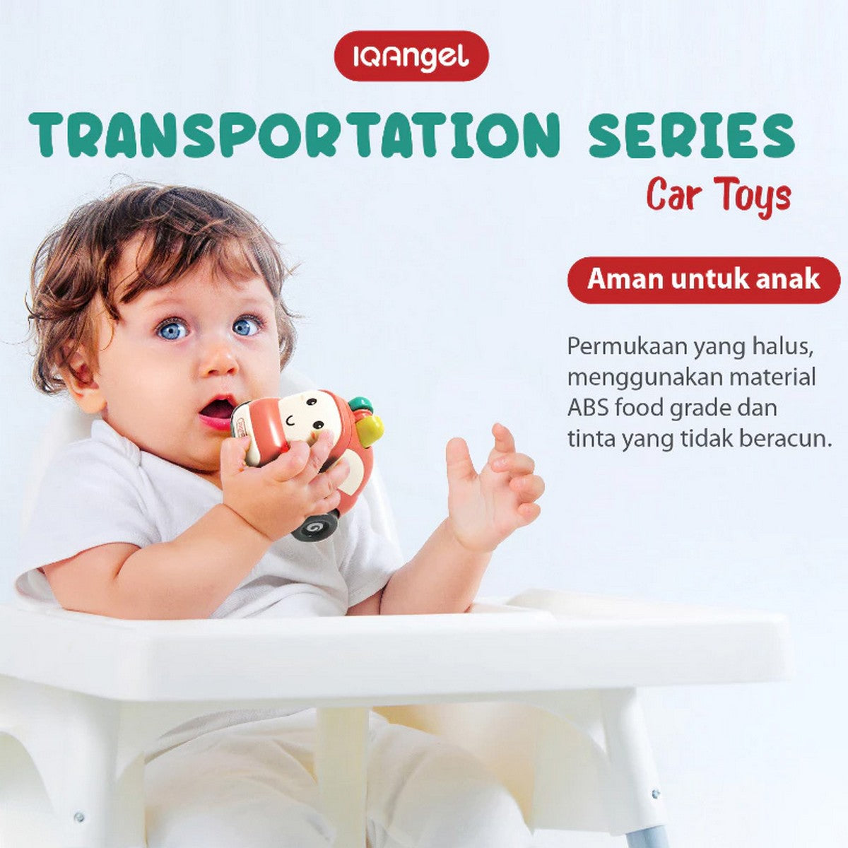 IQANGEL Car Toys New IQ920C Mainan Edukasi Anak IQ Angel