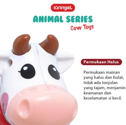 IQANGEL Animal Series Cow Toys IQ635 Mainan Edukasi Anak IQ Angel