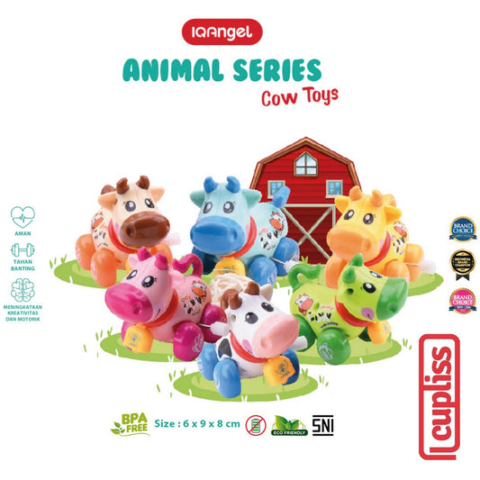 IQANGEL Animal Series Cow Toys IQ635 Mainan Edukasi Anak IQ Angel