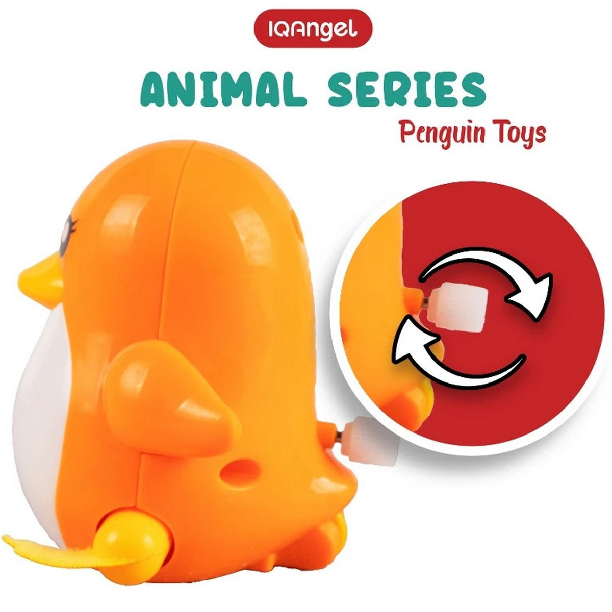 IQANGEL Animal Series Penguin Toys IQ668 Mainan Edukasi Anak IQ Angel