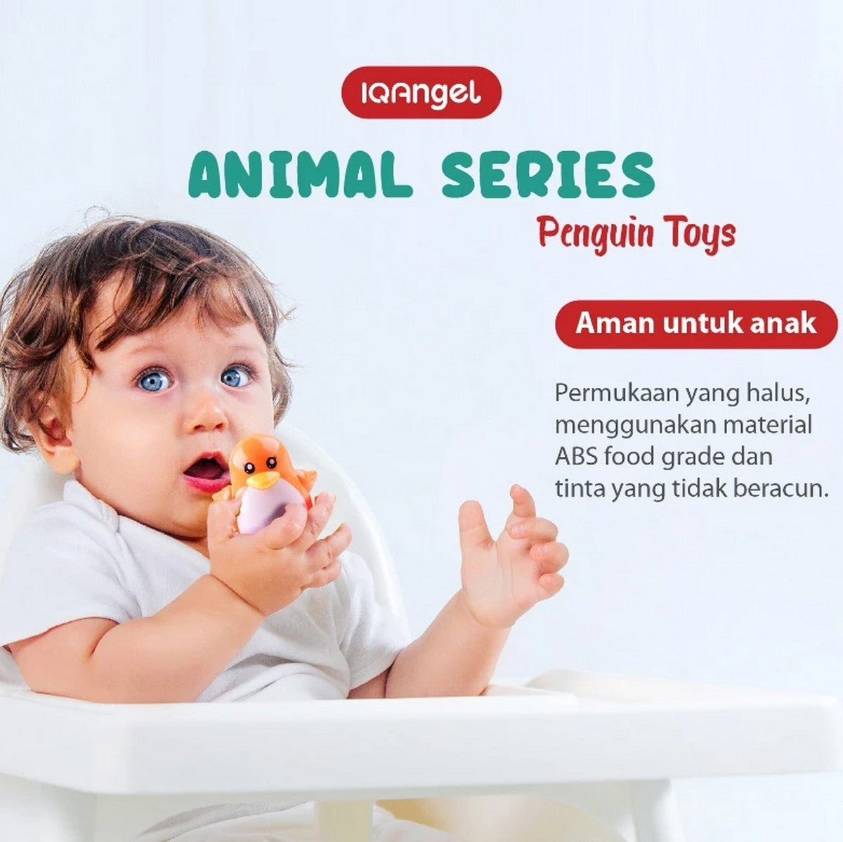 IQANGEL Animal Series Penguin Toys IQ668 Mainan Edukasi Anak IQ Angel