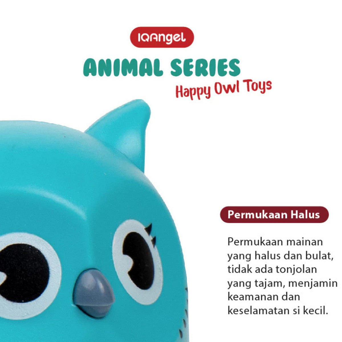 IQANGEL Animal Series Happy Owl Toys IQA666 Mainan Edukasi Anak IQ Angel