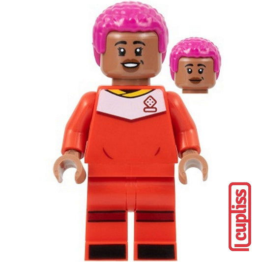 PART OUT LEGO SOC156 City Sports Soccer Asisat Oshoala Female Minifigure Figure