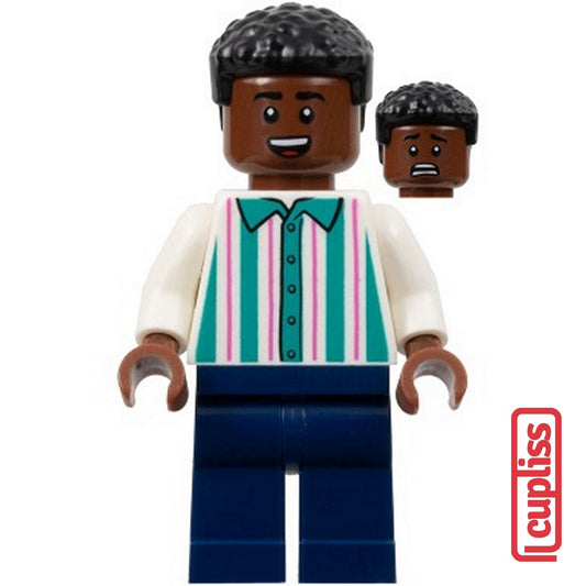 PART OUT LEGO SOC162 City Sports Soccer Spectator Male Minifigure Figure