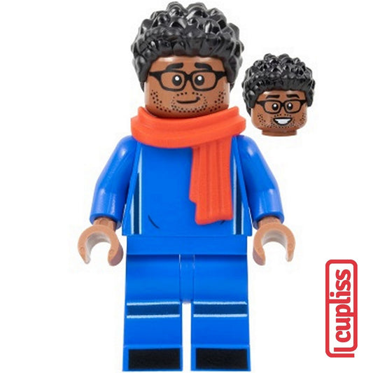 PART OUT LEGO SOC163 City Sports Soccer Spectator Male Minifigure Figure