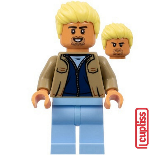 PART OUT LEGO SOC164 City Sports Soccer Spectator Male Minifigure Figure