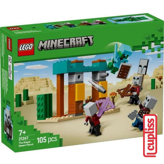 LEGO Minecraft 21267 The Illager Desert Patrol