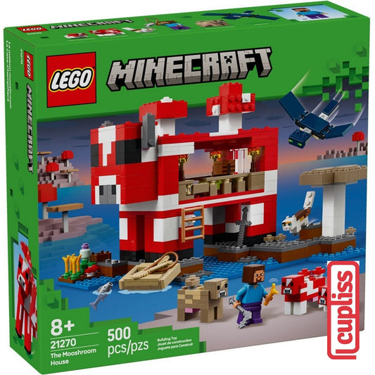 LEGO Minecraft 21270 The Mooshroom House
