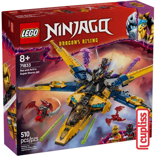LEGO Ninjago 71833 Ras and Arin's Super Storm Jet