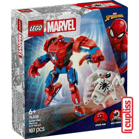 LEGO Superheroes 76308 Spider Man Mech vs Anti Venom