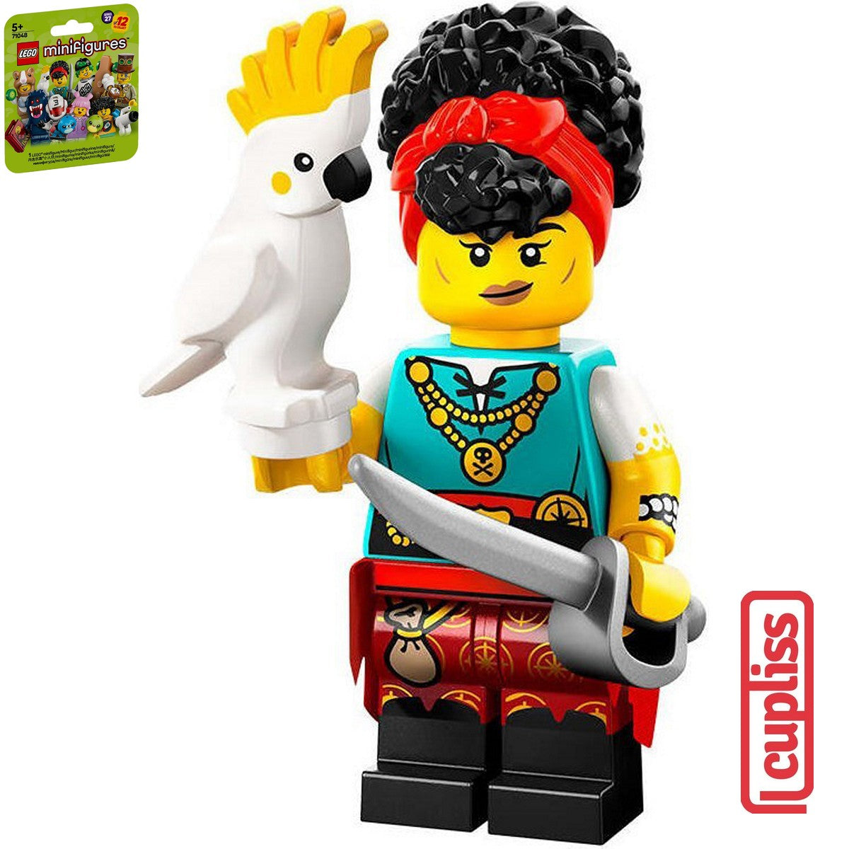 sealed - Pirate Quartermaster LEGO 71048 Minifigure Series 27 no 10