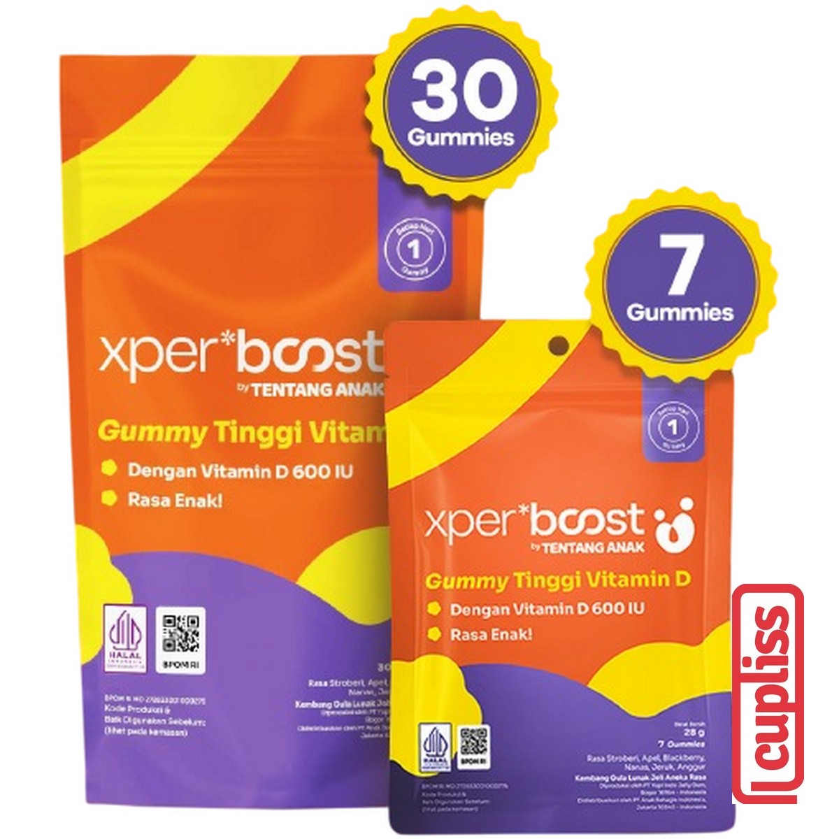 Expert Boost Gummy Vitamin D 600IU Anak dan Dewasa 600 IU Gummies 30 7 hari Tentang Anak