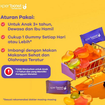 Expert Boost Gummy Vitamin D 600IU Anak dan Dewasa 600 IU Gummies 30 7 hari Tentang Anak