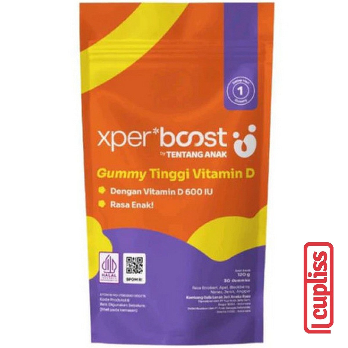 Expert Boost Gummy Vitamin D 600IU Anak dan Dewasa 600 IU Gummies 30 7 hari Tentang Anak