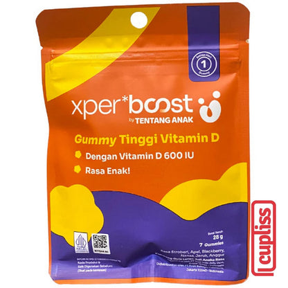 Expert Boost Gummy Vitamin D 600IU Anak dan Dewasa 600 IU Gummies 30 7 hari Tentang Anak