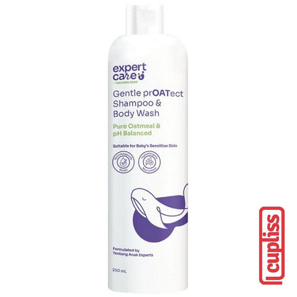 Expert Care Gentle Proatect Shampoo 250 ml Body Wash 250ml Sabun Sampo Tentang Anak 2in1