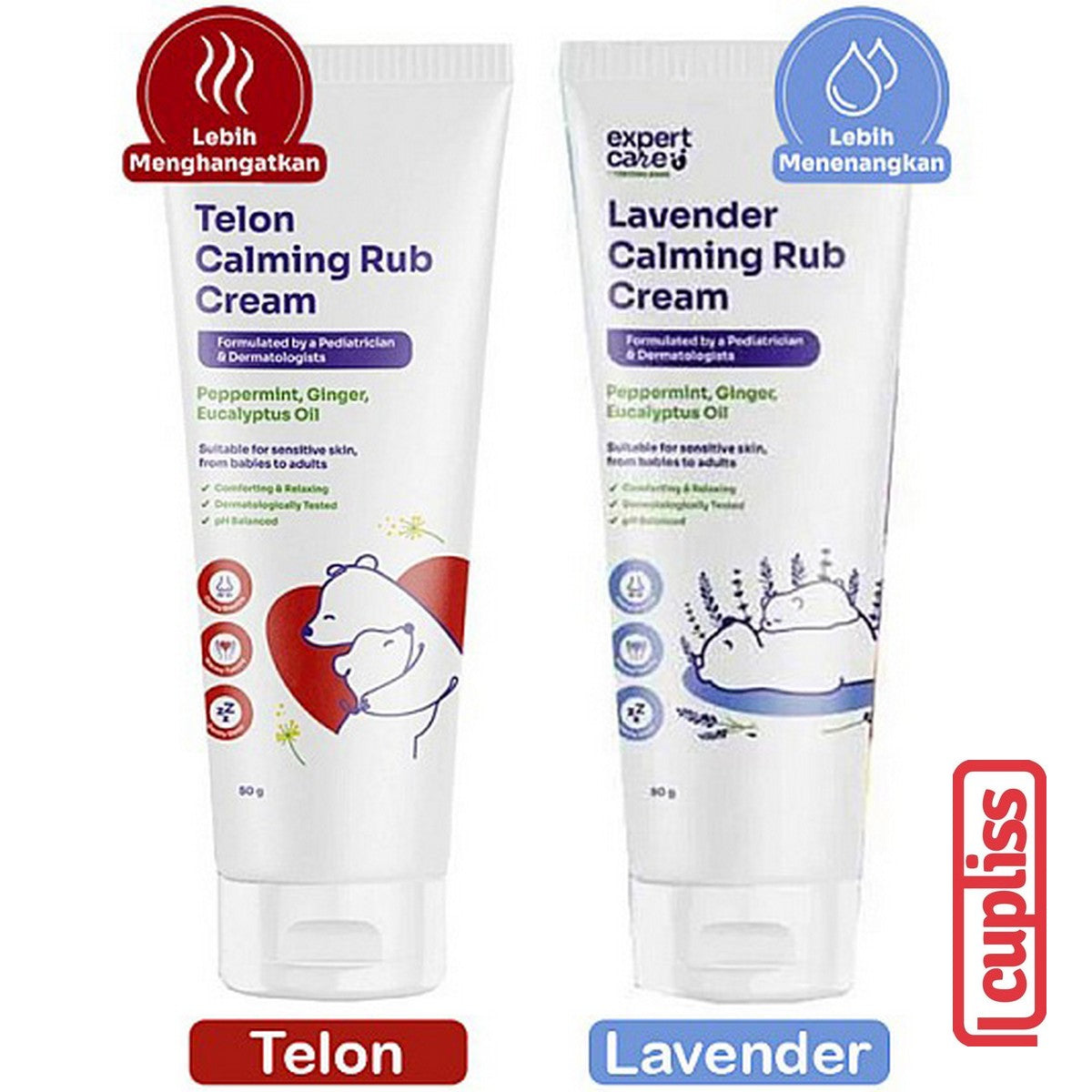 Expert Care Calming Baby Rub Cream 50gr Krim Bayi 50 gr Telon Lavender Tentang Anak