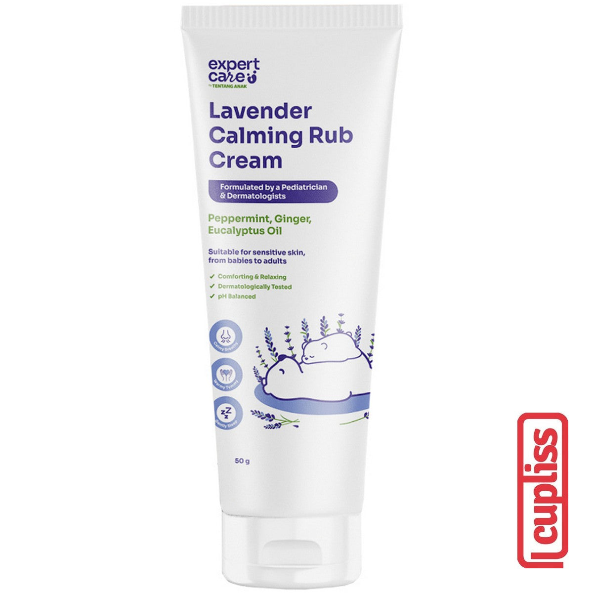 Expert Care Calming Baby Rub Cream 50gr Krim Bayi 50 gr Telon Lavender Tentang Anak