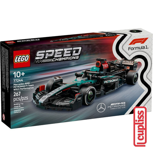 LEGO Speed Champions 77244 Mercedes-AMG Petronas W15 F1 Race Car