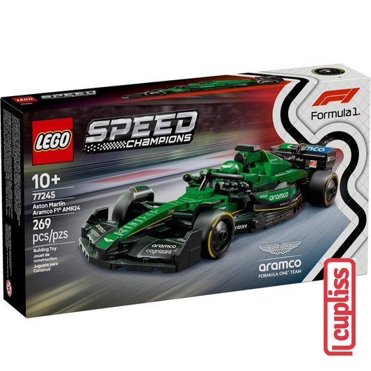 LEGO Speed Champions 77245 Aston Martin Aramco AMR24 F1 Race Car