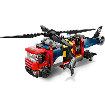 LEGO City 60462 Helicopter, Fire Truck & Submarine Remix