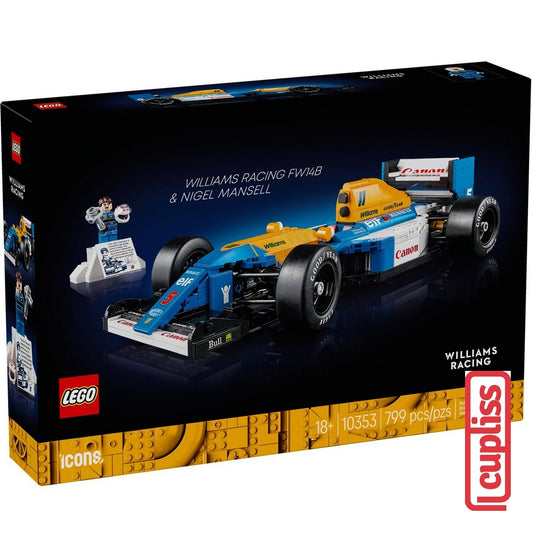 LEGO Icons 10353 Williams Racing FW14B & Nigel Mansell