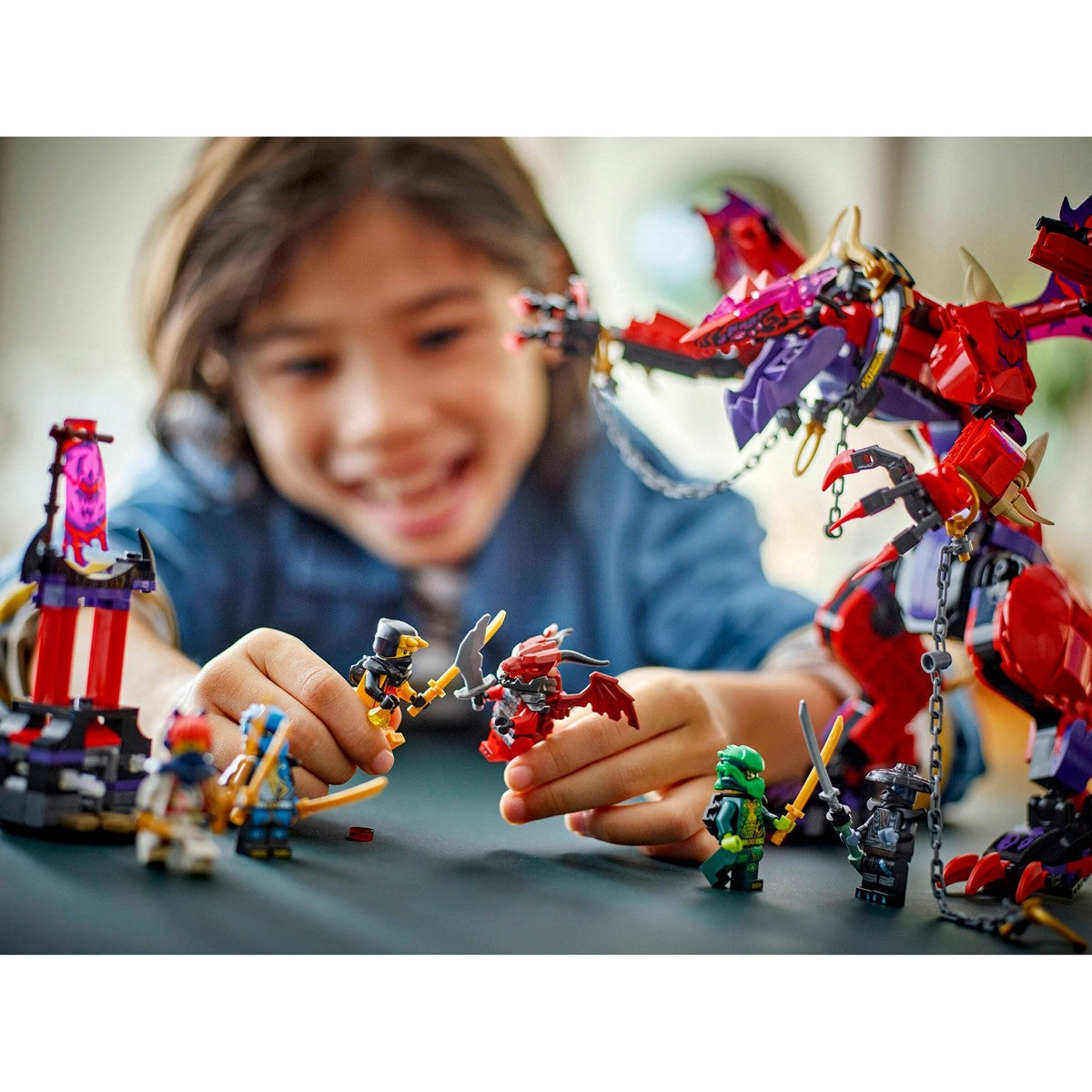LEGO Ninjago 71832 Thunderfang Dragon of Chaos