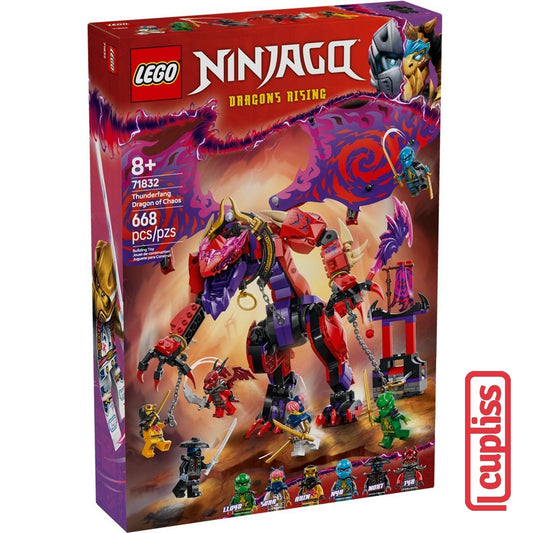 LEGO Ninjago 71832 Thunderfang Dragon of Chaos
