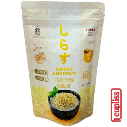 YUUKA FOOD Ikan Teri Krispi Crispy Anchovy 30gr MPASI
