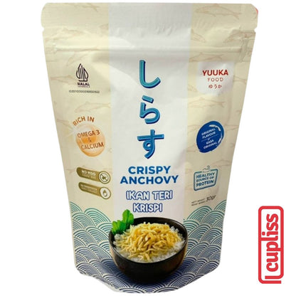 YUUKA FOOD Ikan Teri Krispi Crispy Anchovy 30gr MPASI