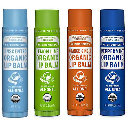Dr.Bronner's All One Organic Lip Balm 4g Pelembab Bibir Organik 4 g Dr Bronners