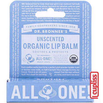 Dr.Bronner's All One Organic Lip Balm 4g Pelembab Bibir Organik 4 g Dr Bronners