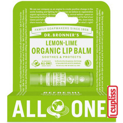 Dr.Bronner's All One Organic Lip Balm 4g Pelembab Bibir Organik 4 g Dr Bronners