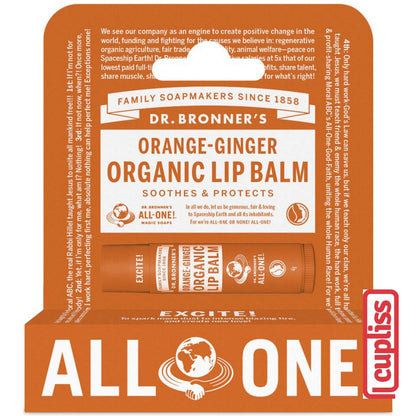 Dr.Bronner's All One Organic Lip Balm 4g Pelembab Bibir Organik 4 g Dr Bronners