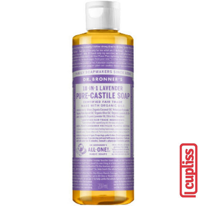 Dr.Bronner's Castle Soap Organic All One 18 in 1 Pure Sabun Cair Organik Dr Bronners