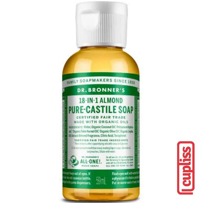 Dr.Bronner's Castle Soap Organic All One 18 in 1 Pure Sabun Cair Organik Dr Bronners