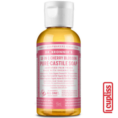 Dr.Bronner's Castle Soap Organic All One 18 in 1 Pure Sabun Cair Organik Dr Bronners