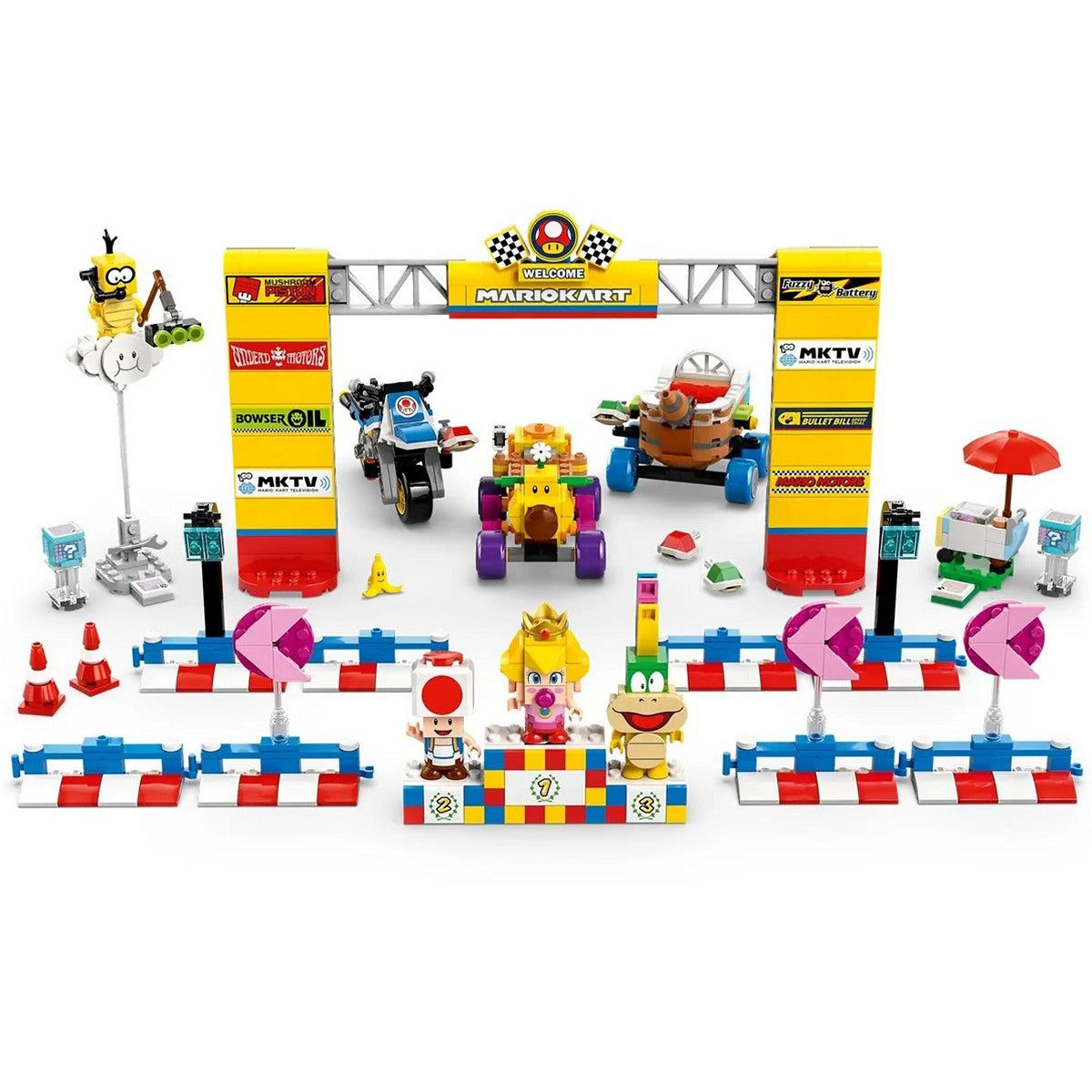 LEGO Super Mario 72036 Baby Peach and Grand Prix Set Kart