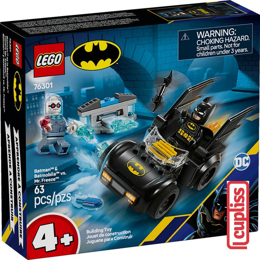 LEGO Superheroes 76301 Batman and Batmobile vs Mr. Freeze