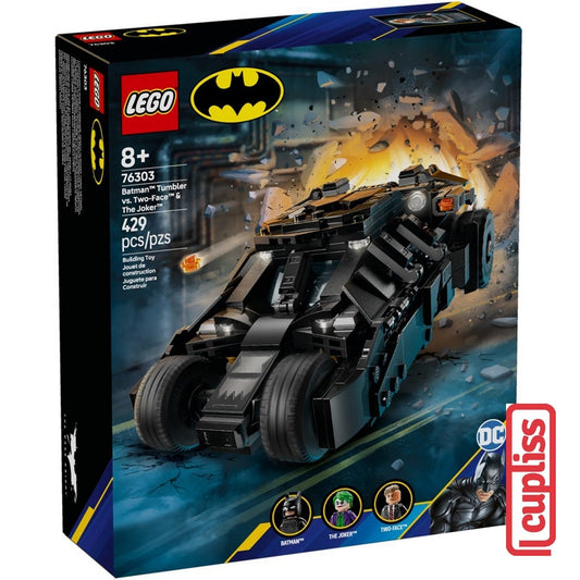 LEGO Superheroes 76303 Batman Tumbler vs Two-Face and The Joker