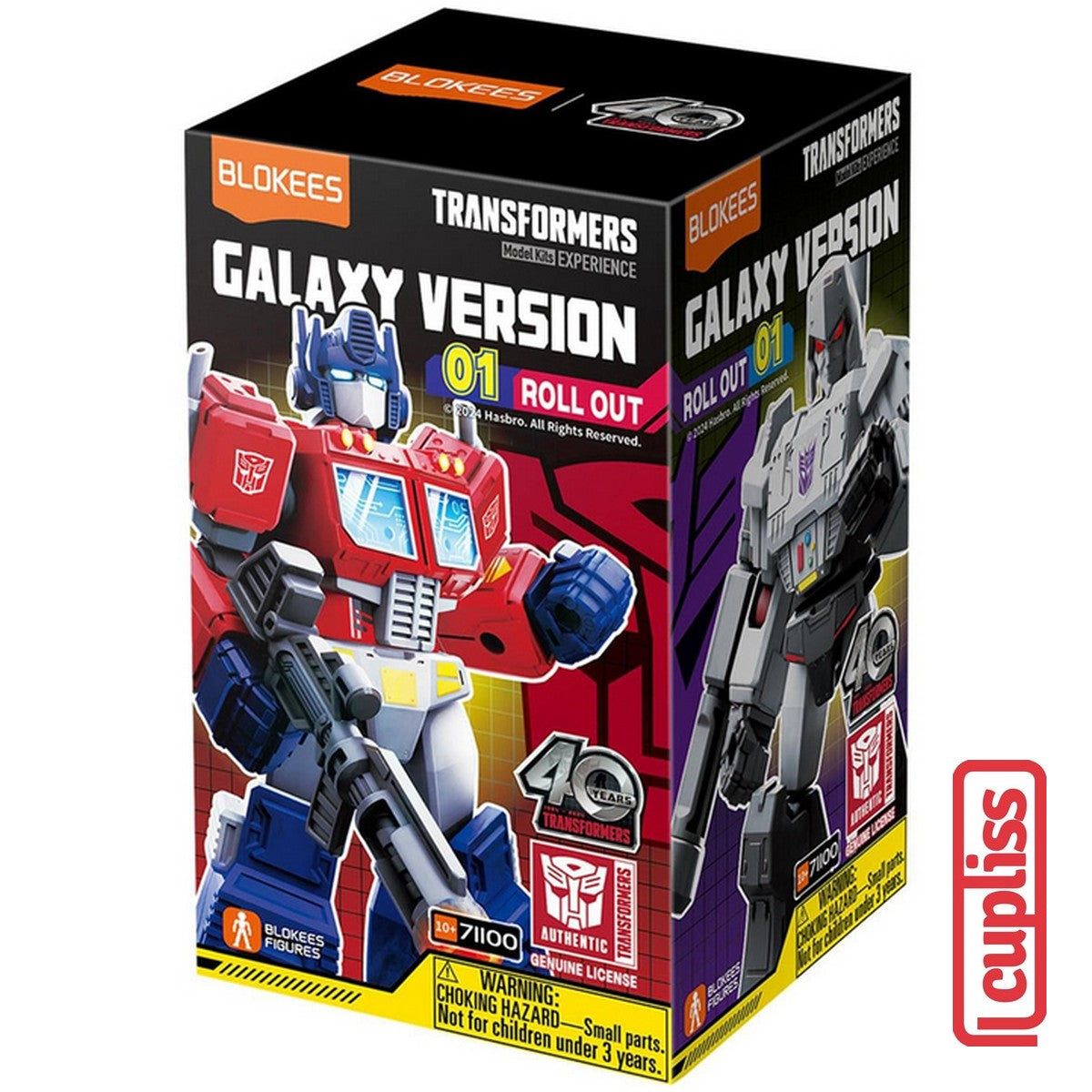 BLOKEES Figures Transformers 71100 Galaxy Version Roll Out 01 Hasbro
