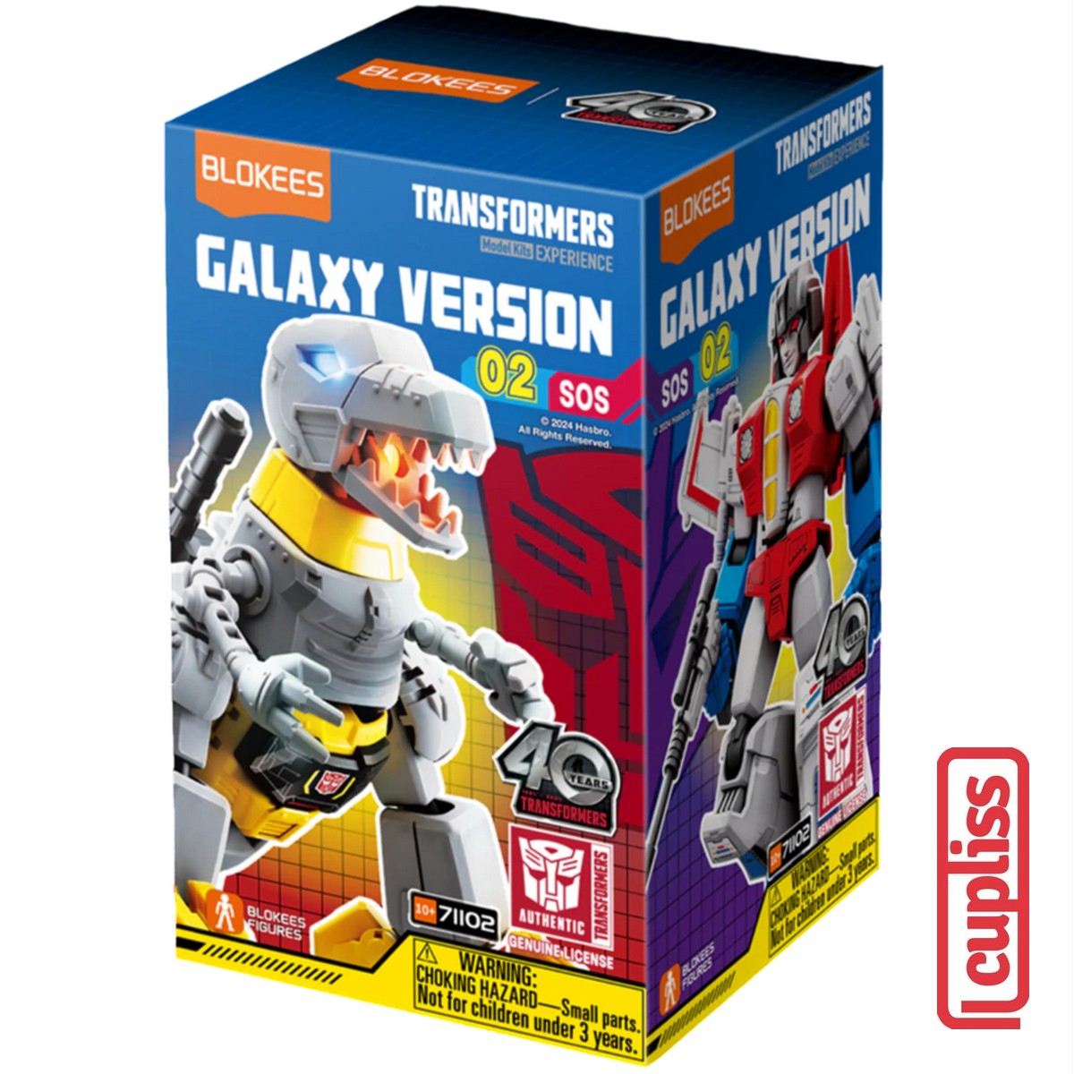 BLOKEES Figures Transformers 71102 Galaxy Version SOS 02 Hasbro